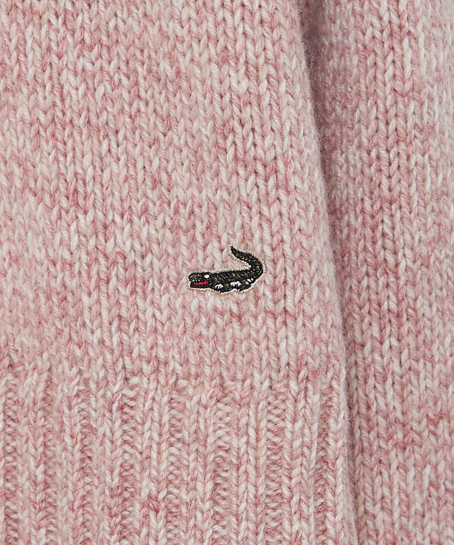 ウールブレンド カラーネップ ニット【手洗いOK】