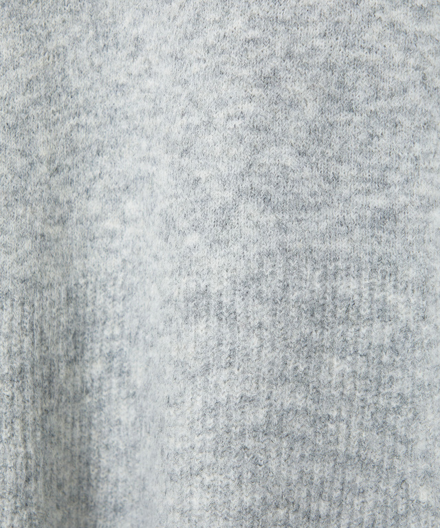 ウールブレンド フレア ニットカーディガン【手洗いOK】