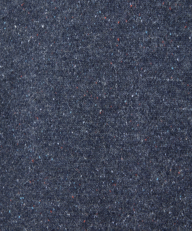 ハイネック ネップ ニットチュニック【手洗いOK】【オンラインショップ限定】