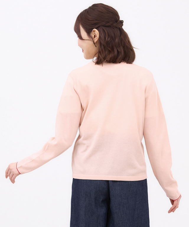 フロスティスピン カーディガン【手洗いOK】