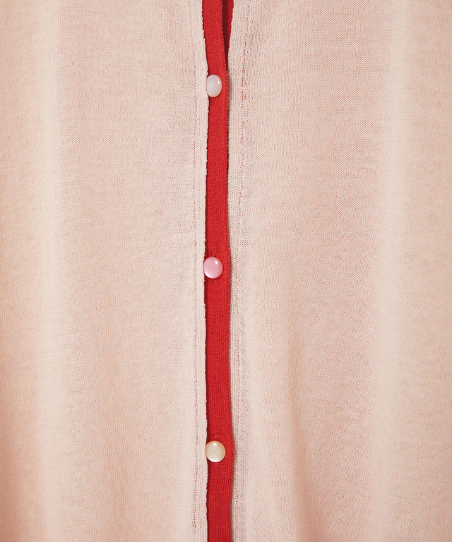 フロスティスピン カーディガン【手洗いOK】