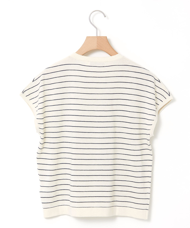 コットンブレンド ツイン ニット【手洗いOK】【オンラインショップ・一部店舗限定】