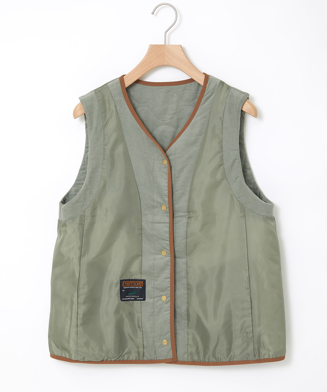 キルティング 中綿 ベスト