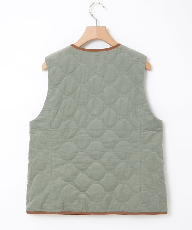 キルティング 中綿 ベスト