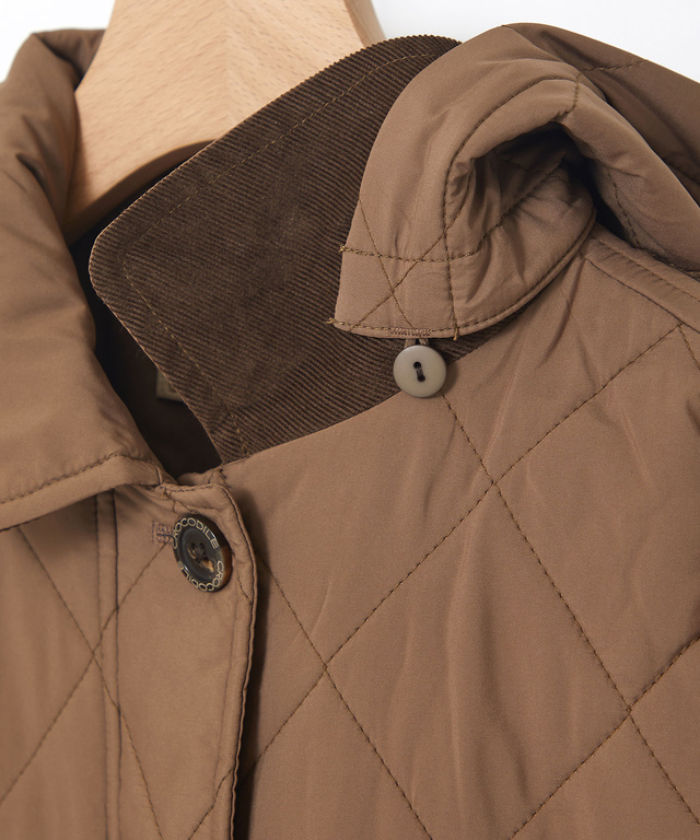 クロコダイルタータン ダイヤキルト 中綿 ジャケット