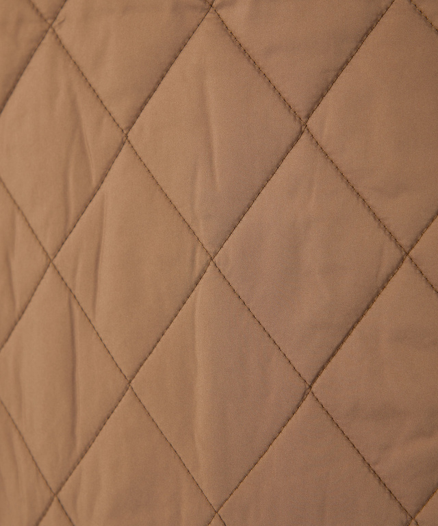 クロコダイルタータン ダイヤキルト 中綿 ジャケット