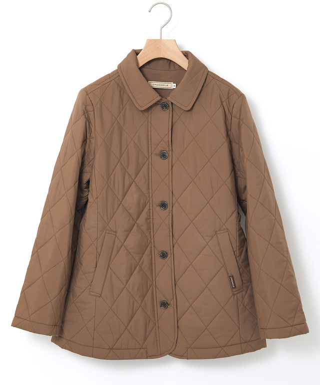 クロコダイルタータン ダイヤキルト 中綿 ジャケット