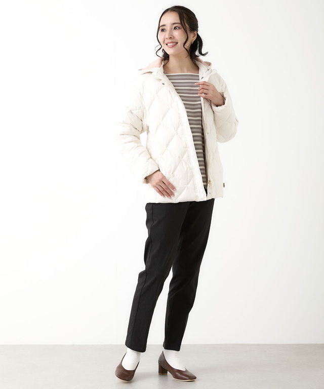 2WAYフード キルトダウン ジャケット