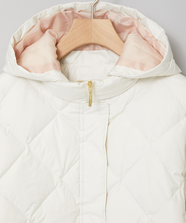 2WAYフード キルトダウン ジャケット