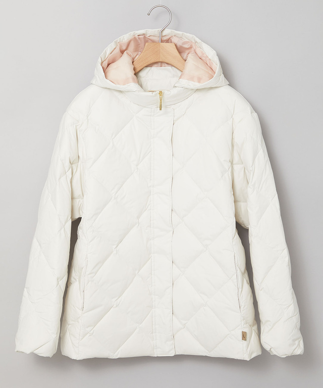 2WAYフード キルトダウン ジャケット