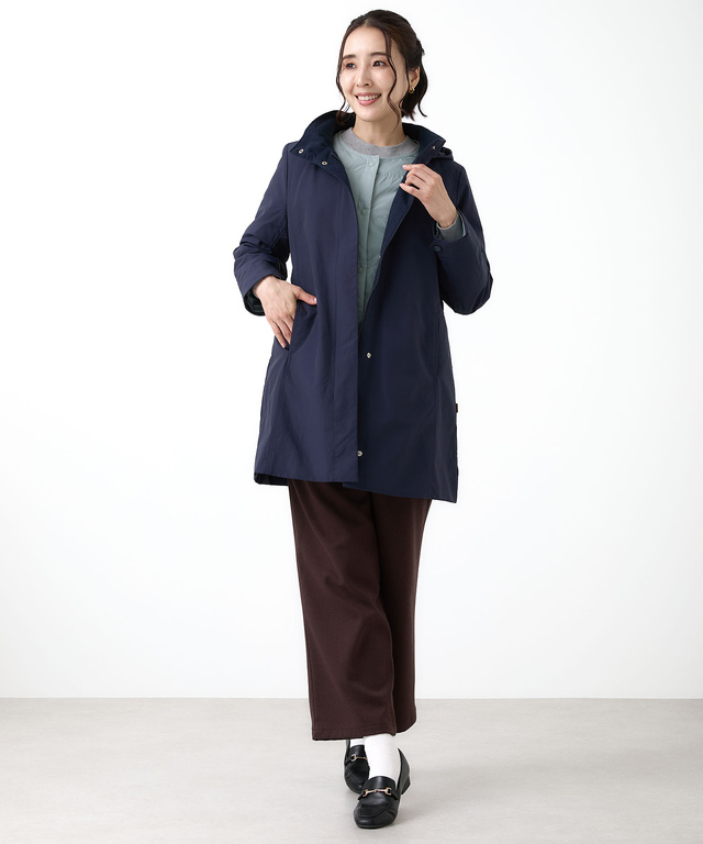 ダウンライナー付き コート