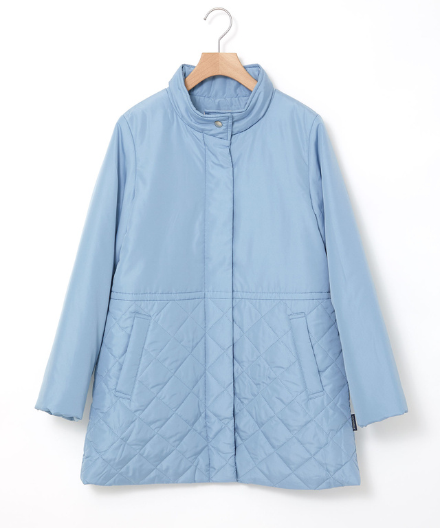 キルティング切り替え 中綿 ジャケット【撥水加工】