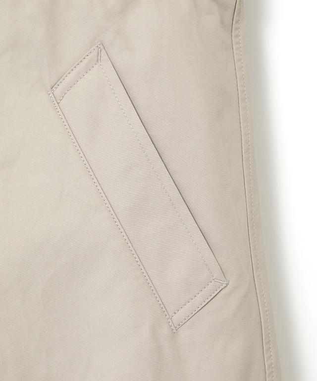 スピンドル付き ステンカラーコート