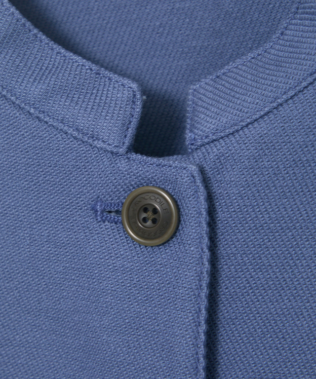 ツイル マオカラー ジャケット【手洗いOK】