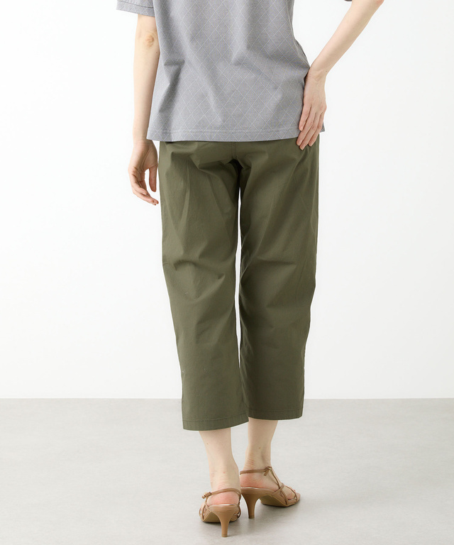 ストレッチ 八分丈 パンツ