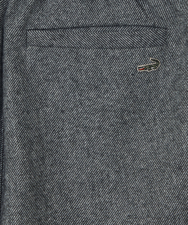 ウール混 ストレートパンツ