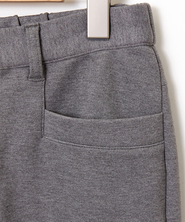 裏起毛 ワイド パンツ