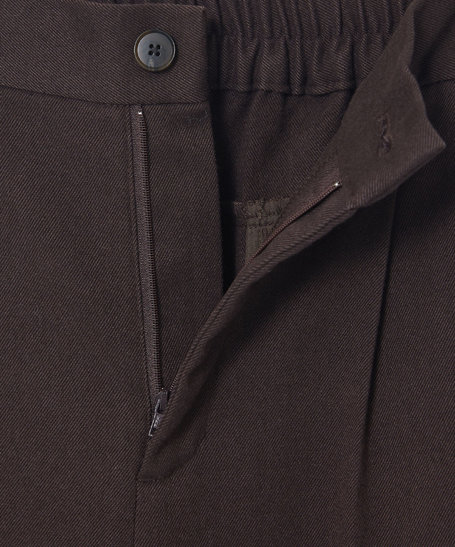 ツイル ワイド パンツ