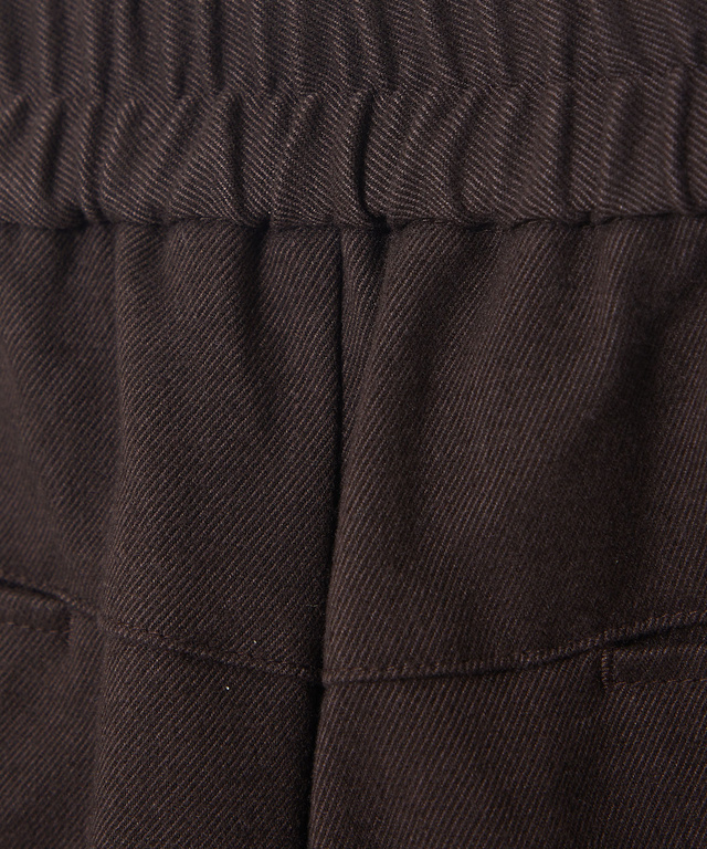 ツイル ワイド パンツ