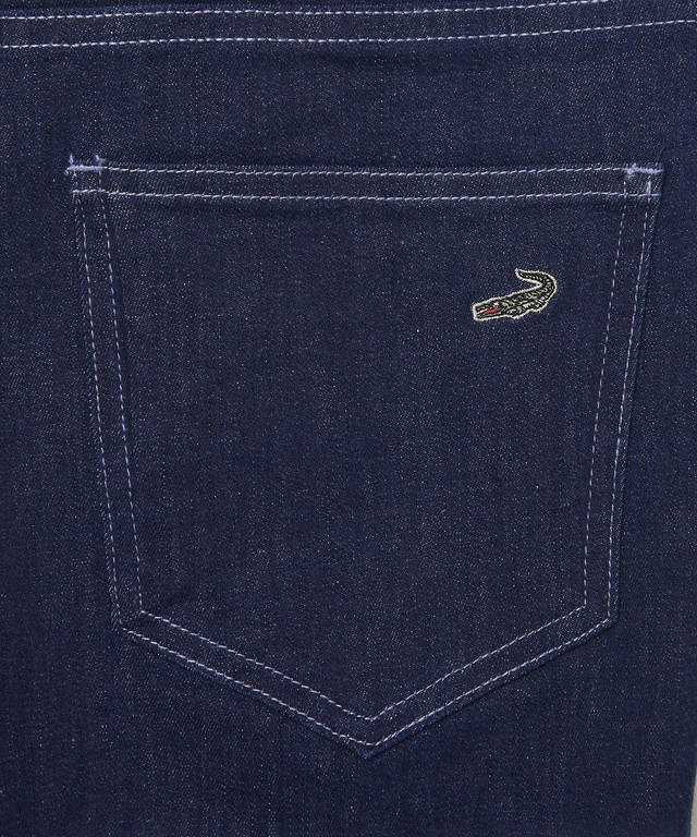 ストレッチ ストレート デニムパンツ