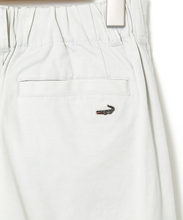 センタープレス タック パンツ