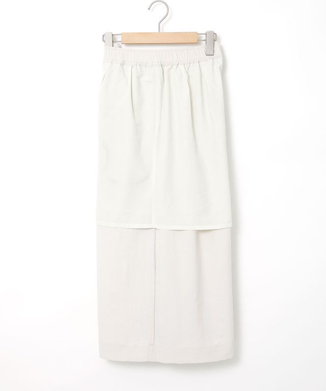 ウエストゴム ガウチョ パンツ