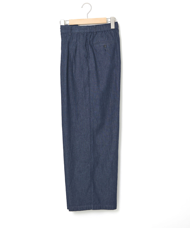 ブリーズデニム【タック入りワイド】