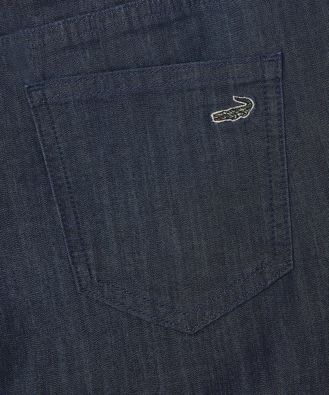 ブリーズデニム 【スリム8分丈】【接触冷感】