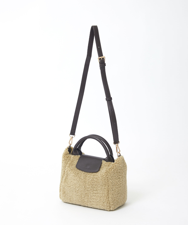 2WAY ボア ショルダーバッグ