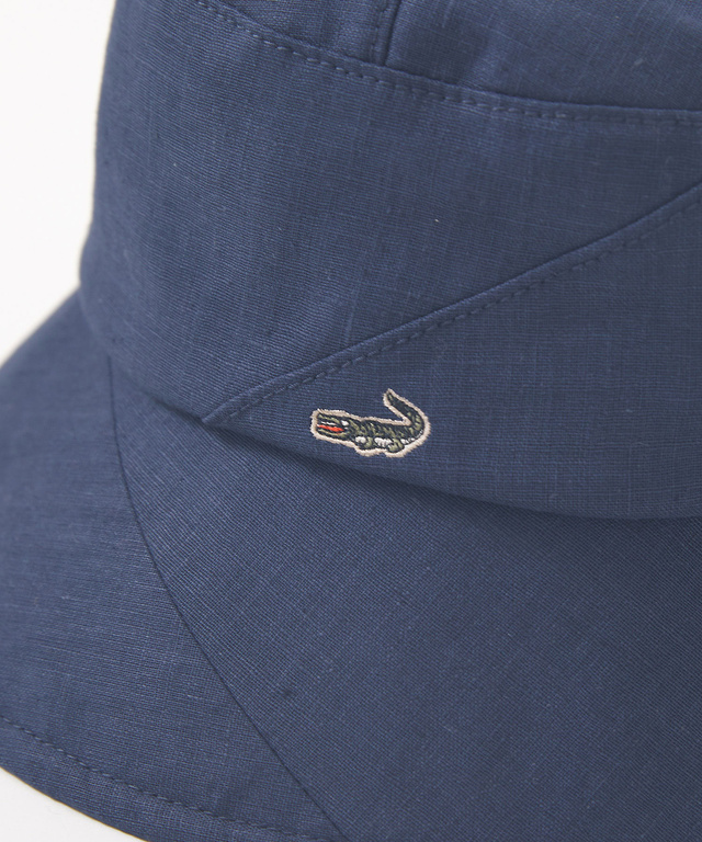 クロコダイルタータン コットンリネン ハット