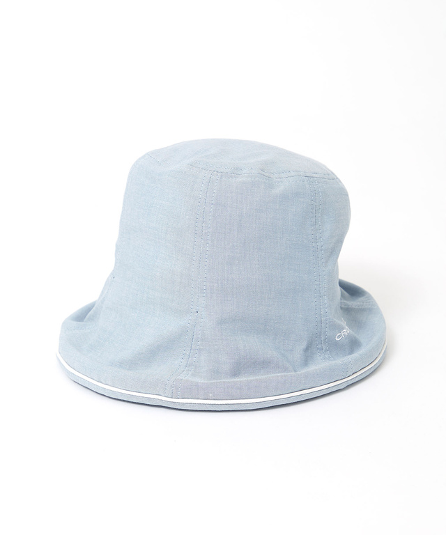 ダンガリー エッジアップハット【UVカット】【手洗いOK】