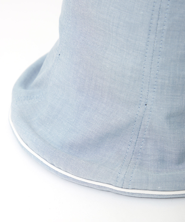 ダンガリー エッジアップハット【UVカット】【手洗いOK】