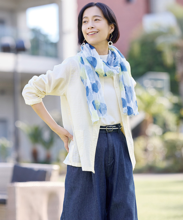 ドット ストール【手洗いOK】