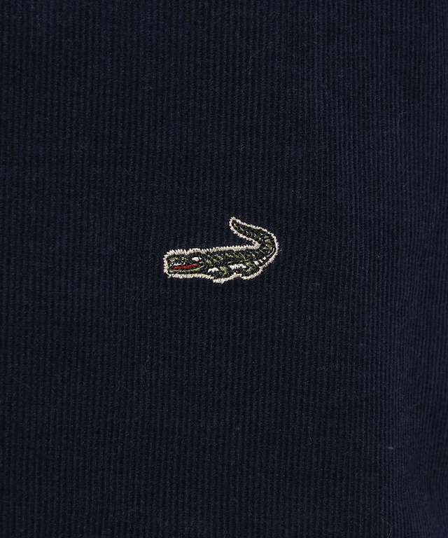 コーデュロイ バンドカラー チュニック【オンラインショップ限定】