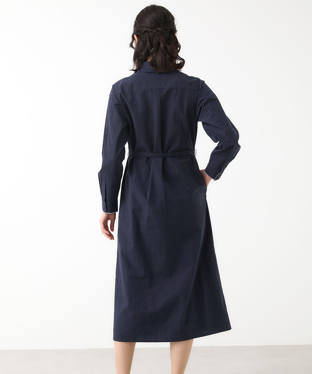 ドビー シャツ ワンピース