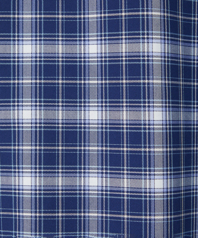 フロント切り替え チェック柄 チュニック【オンラインショップ・一部店舗限定】