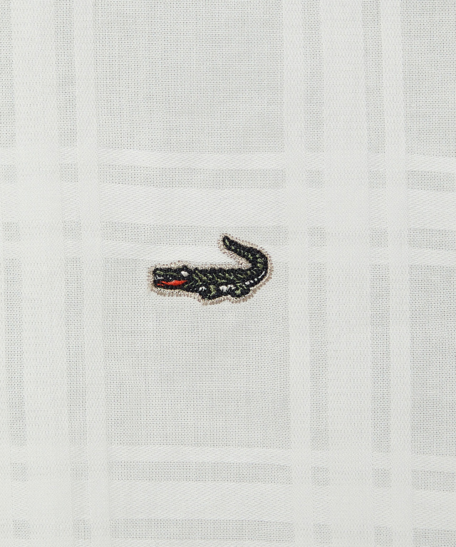 シアー チェック チュニック