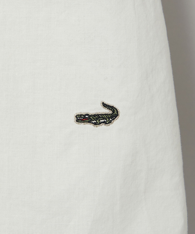 クロス刺繍 スキッパー チュニック
