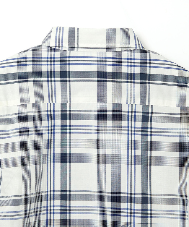 ノンアイロン マドラスチェック シャツ 【シワになりにくい】