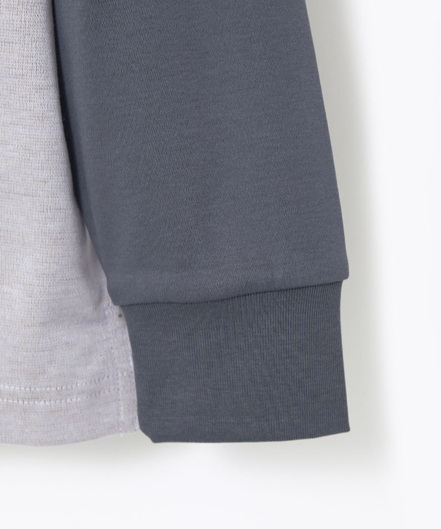 パネルチェック柄 ポロシャツ