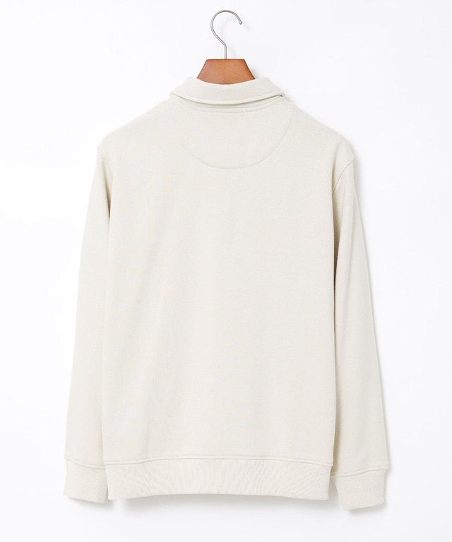 ハーフジップ ポロ トレーナー