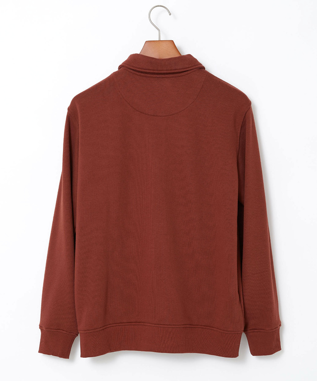 ハーフジップ ポロ トレーナー