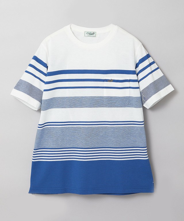 マルチ パネルボーダー Tシャツ