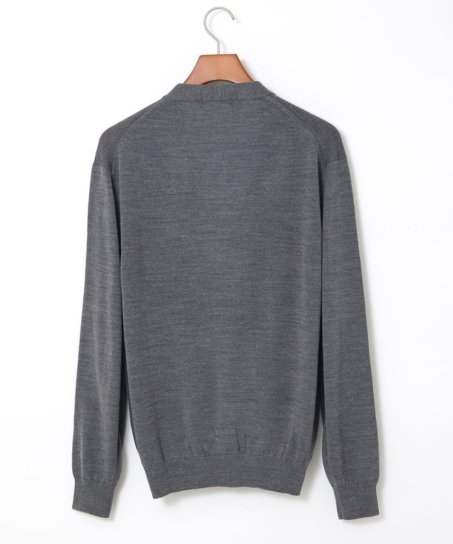 10ゲージカーディガン【洗濯機洗いOK】