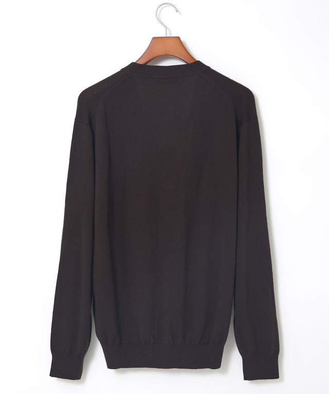 10ゲージカーディガン【洗濯機洗いOK】