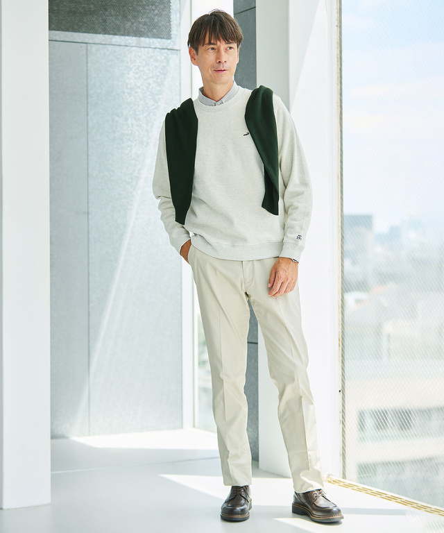 10ゲージカーディガン【洗濯機洗いOK】