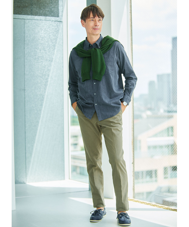 10ゲージカーディガン【洗濯機洗いOK】