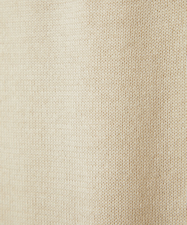 10ゲージVネックセーター【洗濯機洗いOK】