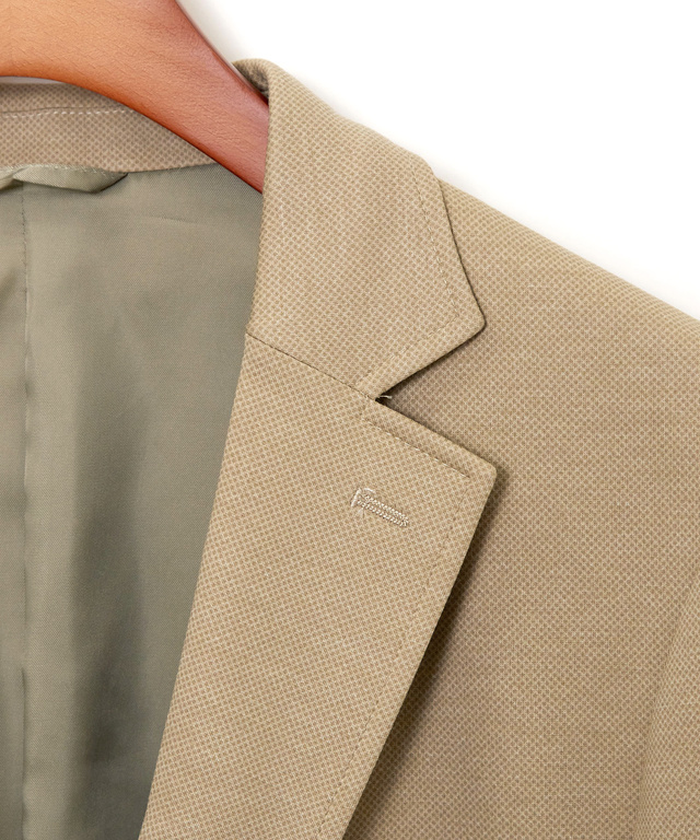 ジャージ素材 テーラード ジャケット