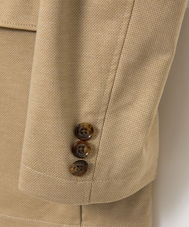 ジャージ素材 テーラード ジャケット